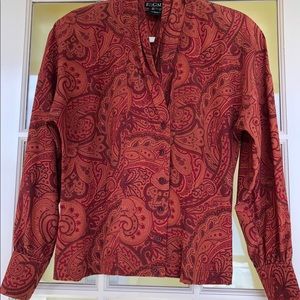 Escada by Margaretha Ley Vintage Silk Blouse